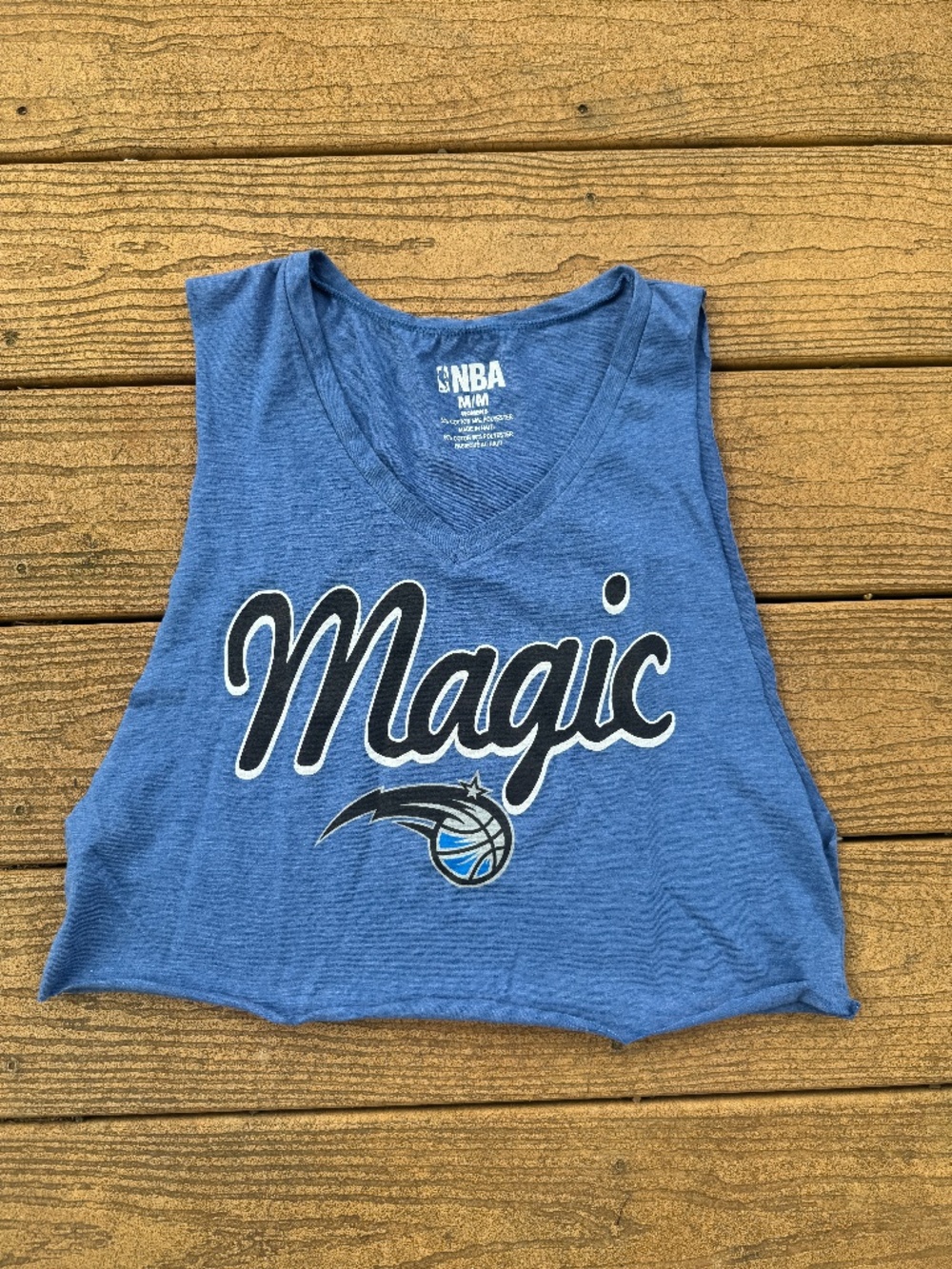 Orlando Magic cropped tank top medium
